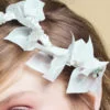 bougainvillea flower headpiece by Tami Bar-Lev