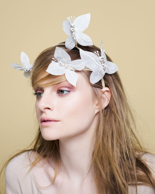 BUTTERFLY headpiece by Tami Bar-Lev