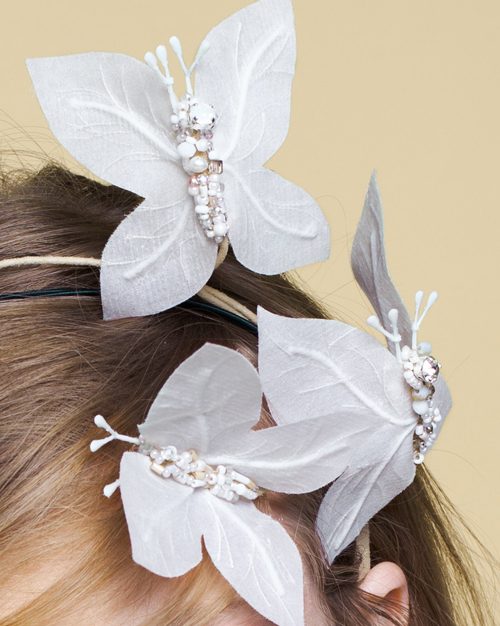 BUTTERFLY headpiece by Tami Bar-Lev