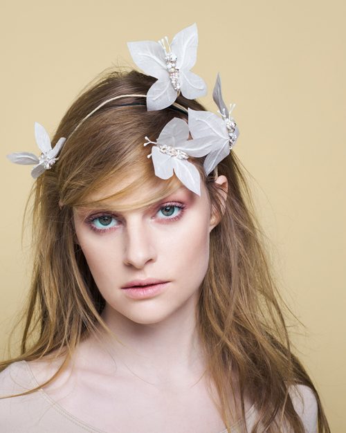 BUTTERFLY headpiece by Tami Bar-Lev