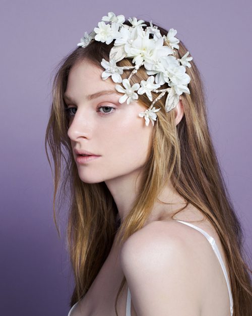 flower headpiece by Tami Bar-Lev