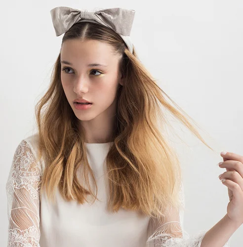 Fancy Bow Headband - headpiece by Tami Bar-Lev