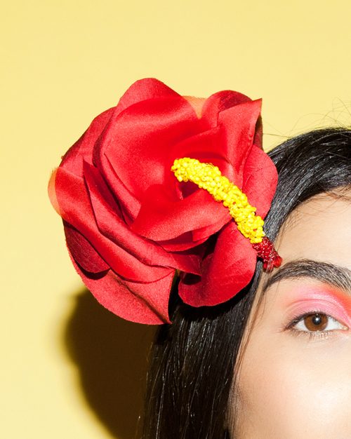 flower headpiece by Tami Bar-Lev