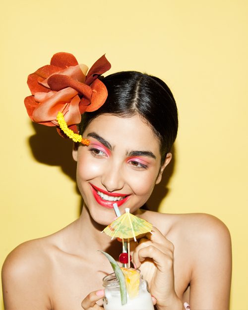 flower headpiece by Tami Bar-Lev