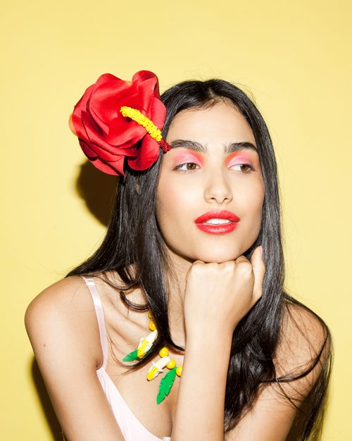 flower headpiece by Tami Bar-Lev