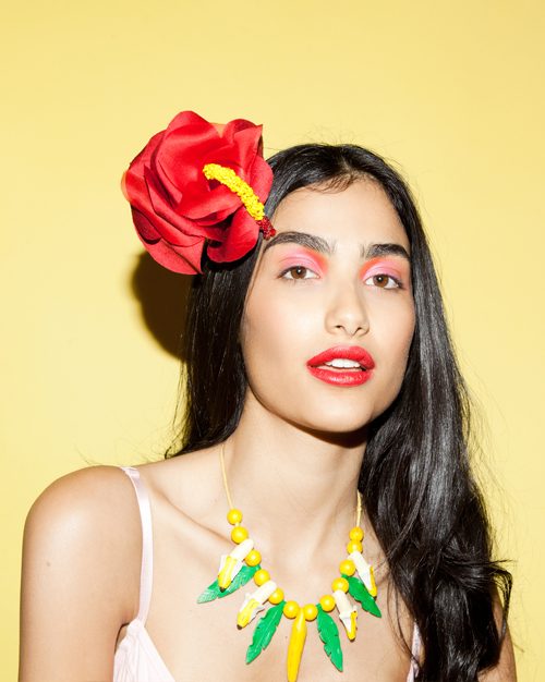 flower headpiece by Tami Bar-Lev