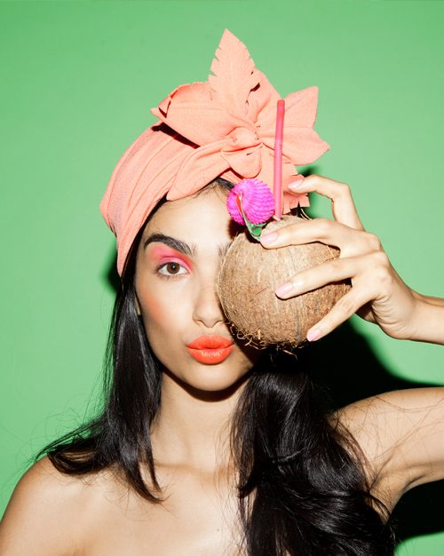 TIKI Turban headpiece by Tami Bar-Lev