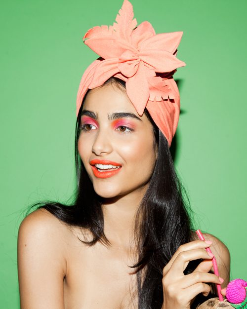 TIKI Turban headpiece by Tami Bar-Lev