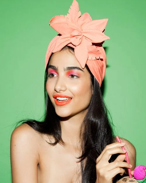 TIKI Turban headpiece by Tami Bar-Lev