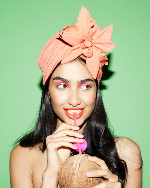 TIKI Turban headpiece by Tami Bar-Lev