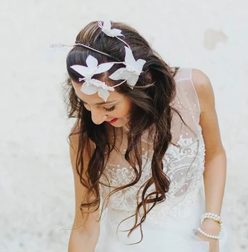 ‘I Want Butterflies in My Stomach’ Headpiece by Tami Bar-Lev