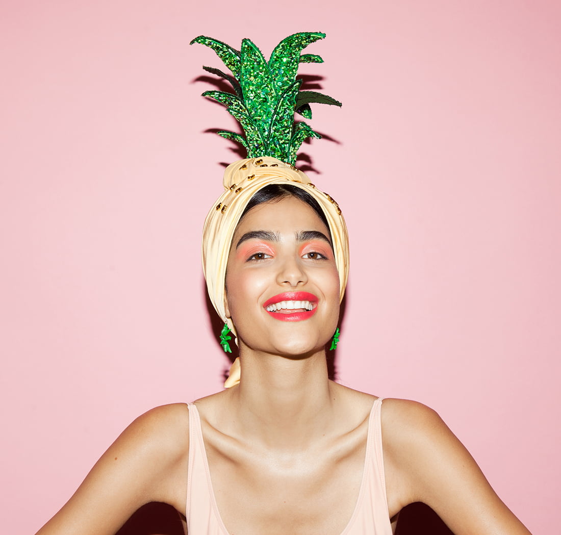 ‘Pina Colada’ Turban