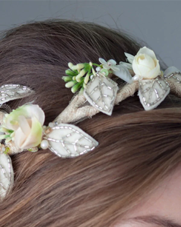 'April Bride' Headpiece by Tami Bar-Lev