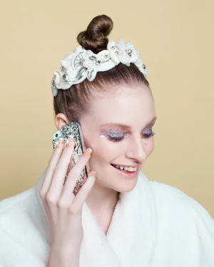 Jasnin's Party- headpiece by Tami Bar-Lev