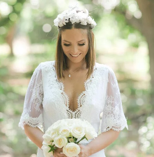 Naomi's Garden - headpiece by Tami Bar-Lev