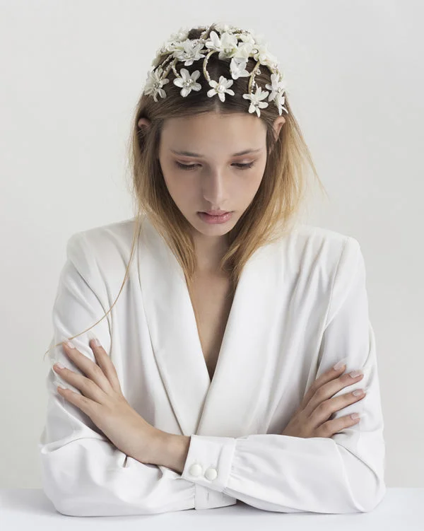 Flowers in my Hair Headpiece by Tami Bar-Lev