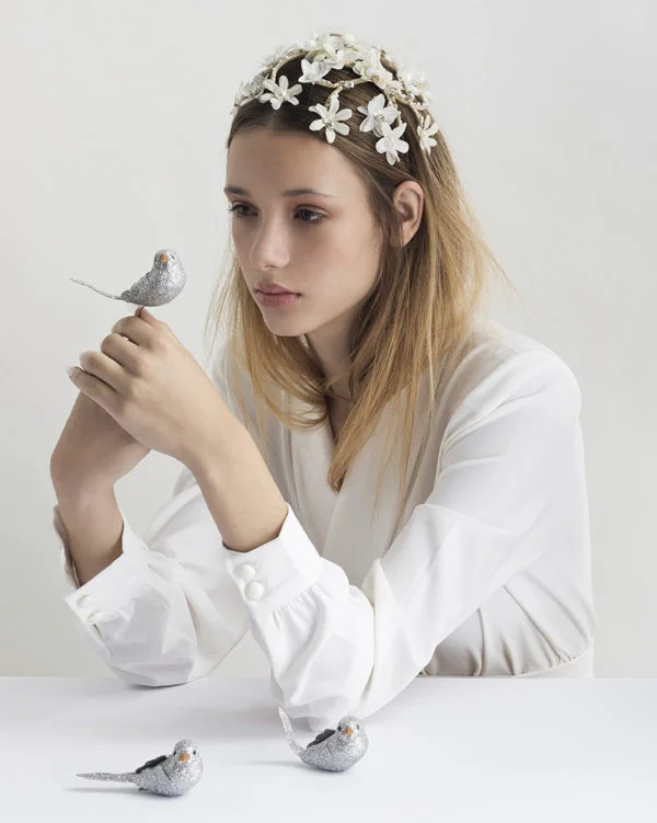 Flowers in my Hair Headpiece by Tami Bar-Lev