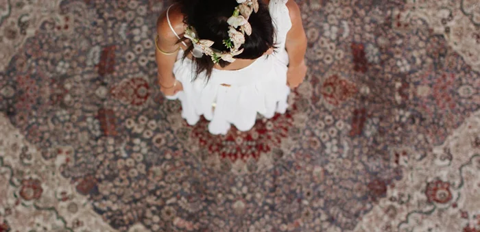 April Bride - headpiece by Tami Bar-Lev
