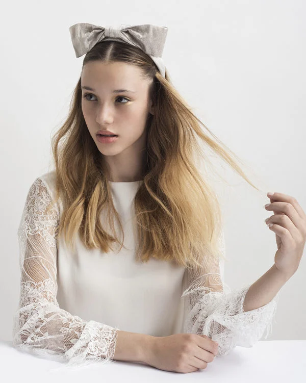 Luxury Couture fancy bow headband by Tami Bar-Lev
