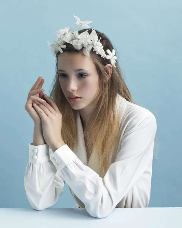Naomi's Garden Headpiece by Tami Bar- Lev