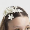 detail: ‘Petite Flower Bunch' headpiece by Tami Bar-Lev