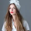 White Tiki - Turban by Tami Bar-Lev
