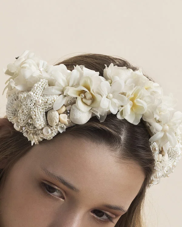 'Life's a Beach' - Bridal Headpiece by Tami Bar-Lev