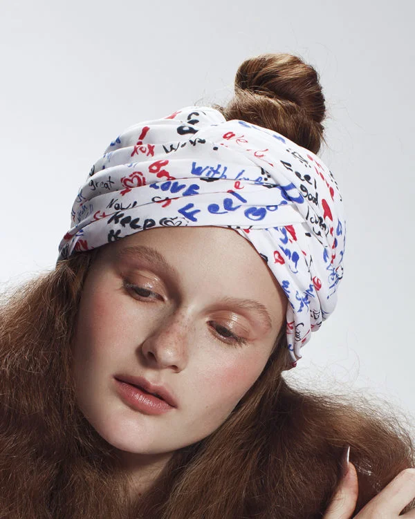 ‘Recover’ Turban- headpiece by Tami Bar-Lev