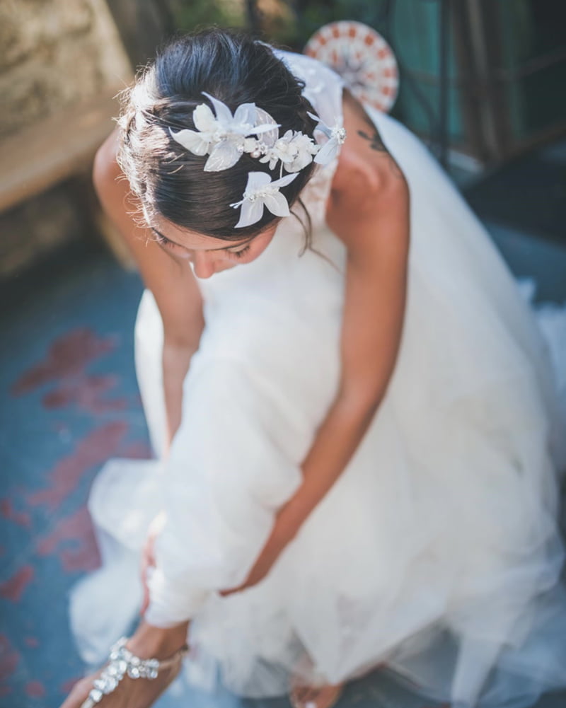 Our Brides - 'Butterfly Valley’ Headpiece by Tami Bar-Lev