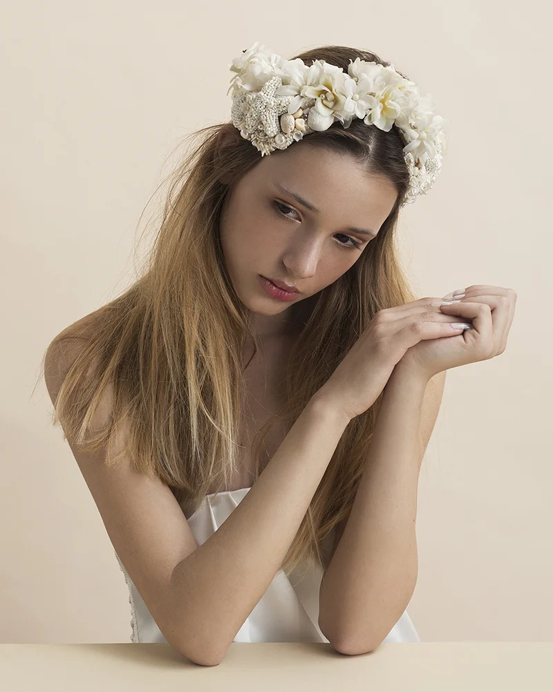'Life's a Beach' - Bridal Headpiece by Tami Bar-Lev