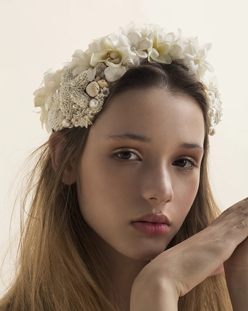 'Life's a Beach' - Bridal Headpiece by Tami Bar-Lev