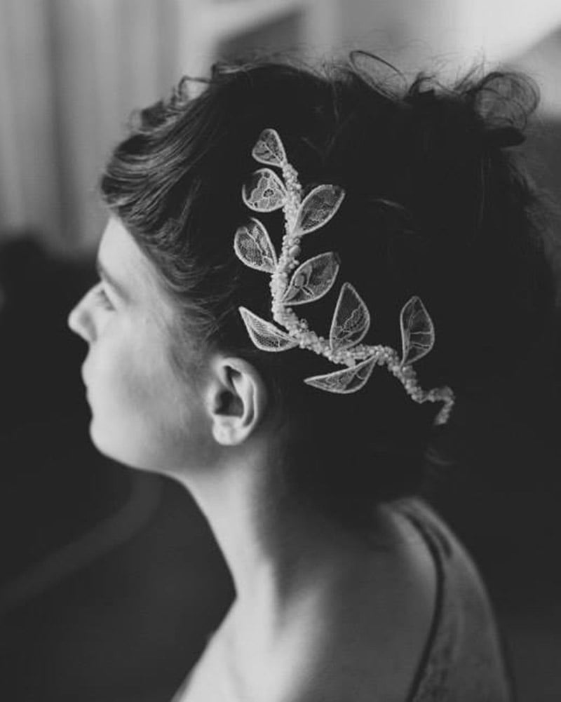 ‘Caesar in Lace’ - Bridal Headpiece by Tami Bar-Lev