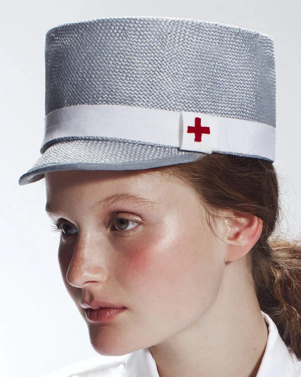 ‘Become a Nurse’ Kepi Hat by Tami Bar-Lev