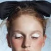 Black ‘Fancy Bow’- couture headband - Headpiece by Tami Bar-Lev