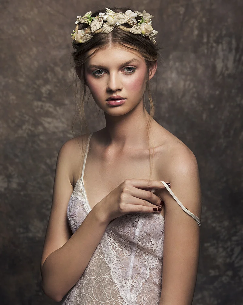 'April Bride' Tiara bridal headpiece by Tami Bar-lev