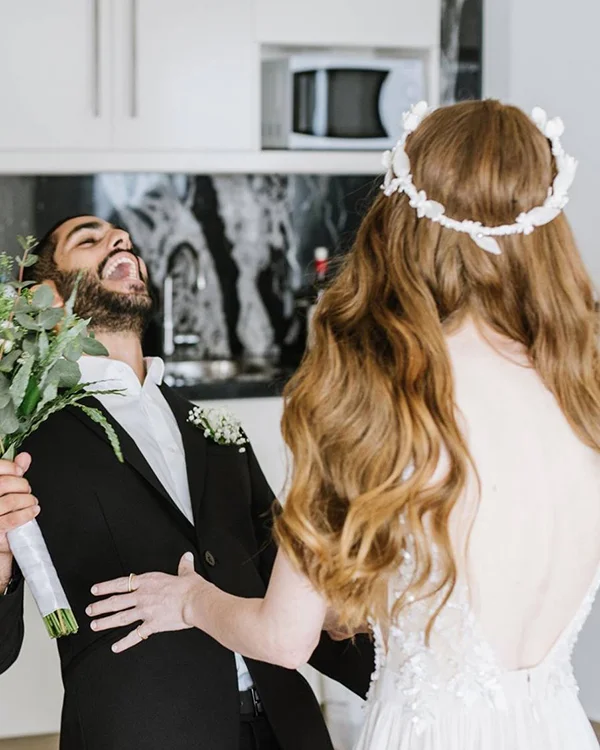 real brides - willow headpiece - Bridal Headpiece by Tami Bar- Lev