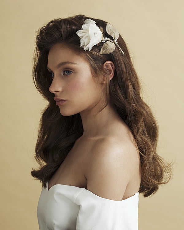 'Petit Rosa'- Bridal Headpiece by Tami Bar- Lev