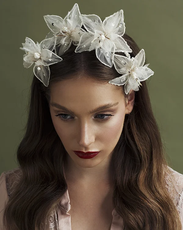 'Starlit' Headpiece Bridal Headpiece by Tami Bar- Lev