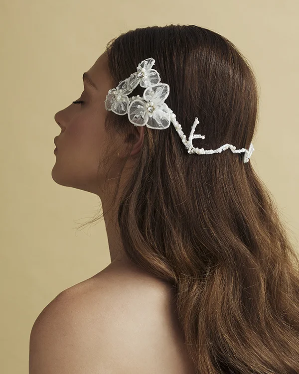 'The Bestest' Bridal Headpiece by Tami Bar- Lev