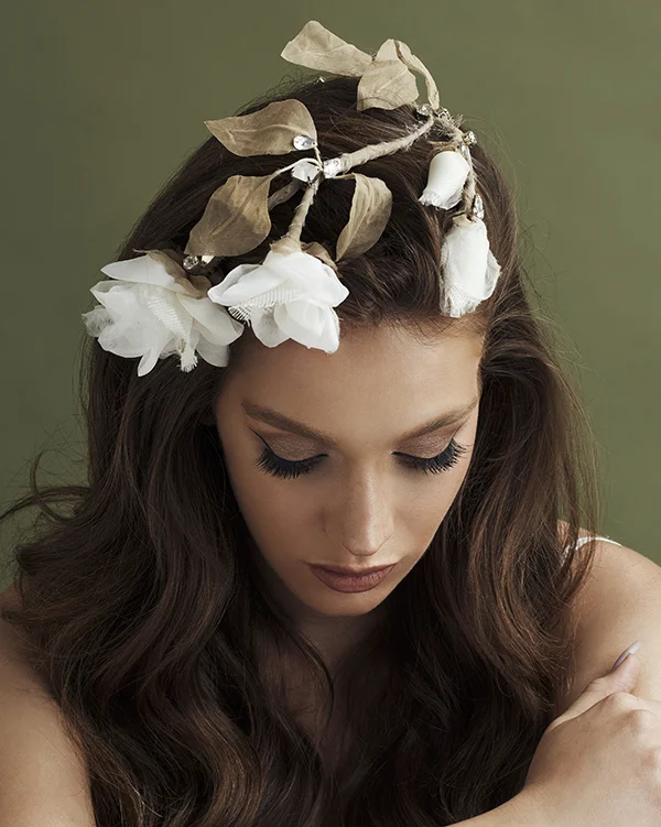 'Rosa' Headpiece Bridal Headpiece by Tami Bar- Lev