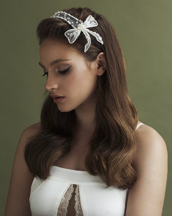 'Just Us' Headband Bridal Headpiece by Tami Bar- Lev