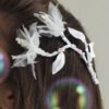 'Petit Flirty Flowers' Comb Bridal Headpiece by Tami Bar- Lev