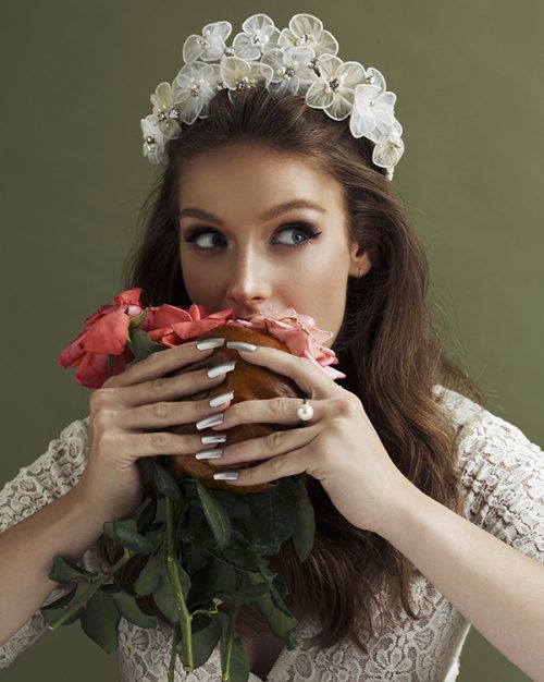 'Beauty Queen Style' Bridal Headpiece by Tami Bar- Lev