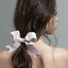 pale pink bow - ribbon Bridal Headpiece by Tami Bar- Lev