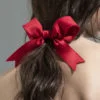 red bow - ribbon Bridal Headpiece by Tami Bar- Lev