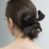 Classy Ribbon black 1 Classy Ribbon- bow -black silk by Tami Bar- Lev