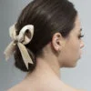 bow - ribbon Bridal Headpiece by Tami Bar- Lev