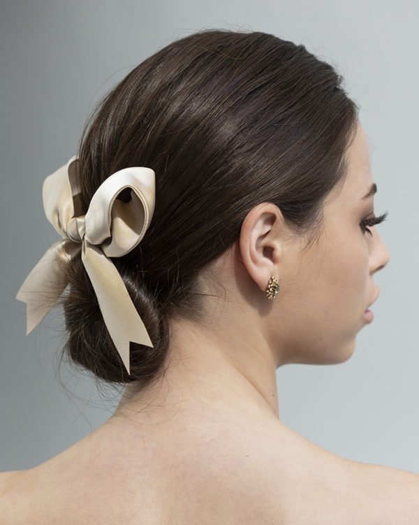 bow - ribbon Bridal Headpiece by Tami Bar- Lev