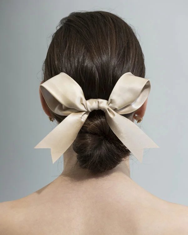 bow - ribbon Bridal Headpiece by Tami Bar- Lev