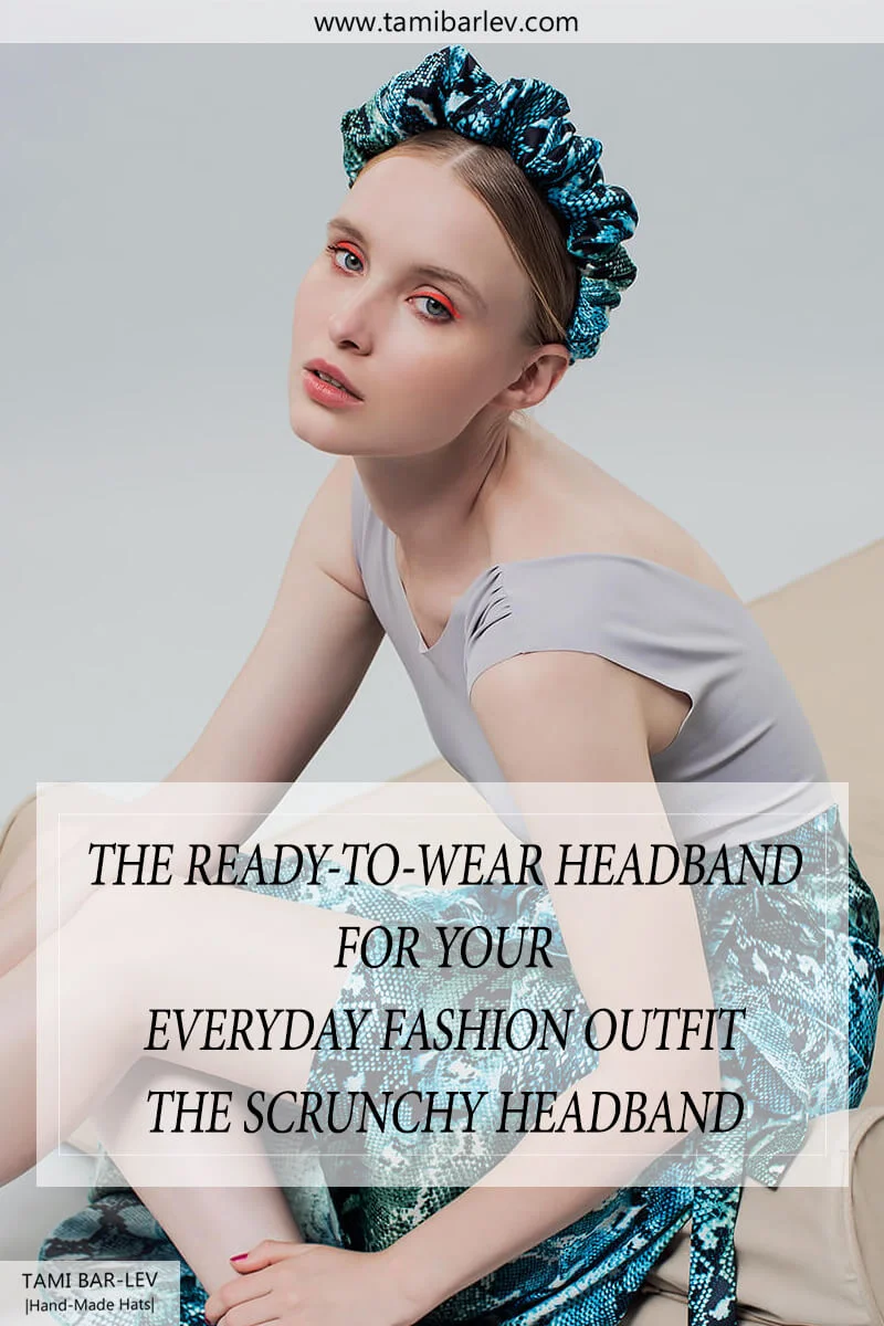 Scrunchy Headband by Tami Bar- Lev